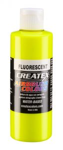 Createx Airbrush Colors Fluorescent Yellow, 4 oz.