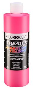 Createx Airbrush Colors Fluorescent Magenta, 16 oz.