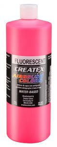 Createx Airbrush Colors Fluorescent Hot Pink, 32 oz.