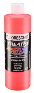 Createx Airbrush Colors Fluorescent Red, 16 oz.