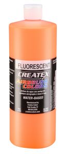 Createx Airbrush Colors Fluorescent Sunburst, 32 oz.