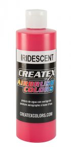 Createx Airbrush Colors Iridescent Red, 8 oz.