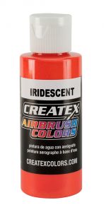 Createx Airbrush Colors Iridescent Scarlet, 2 oz.