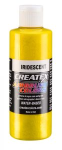 Createx Airbrush Colors Iridescent Yellow, 4 oz.