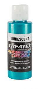 Createx Airbrush Colors Iridescent Turquoise, 2 oz.