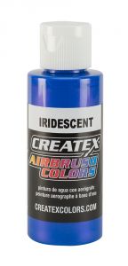 Createx Airbrush Colors Iridescent Electric Blue, 2 oz.