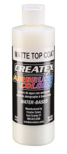 Createx Airbrush Colors Matte Top Coat, 8oz.