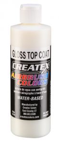 Createx Airbrush Colors Gloss Top Coat, 8 oz.