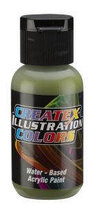 Createx Illustration Colors Yellow Green Oxide, 1 oz.