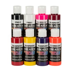 Createx Airbrush Colors  - Kent Lind Warm Airbrush Set, 2 oz.