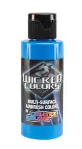 Createx Wicked Colors Fluorescent Blue, 2 oz.
