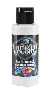 Createx Wicked Detail Colors Opaque Flat White, 2 oz.