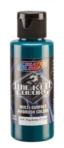 Createx Wicked Colors Opaque Phthalo Green, 2 oz.