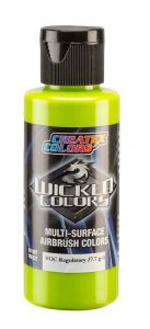 Createx Wicked Colors Opaque Limelight Green, 2 oz.