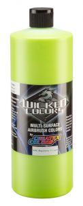 Createx Wicked Colors Opaque Limelight Green, 32 oz.
