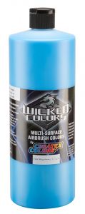 Createx Wicked Colors Opaque Daylight Blue, 32 oz.