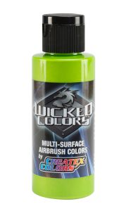 Createx Wicked Colors Pearl Lime Green, 2 oz.
