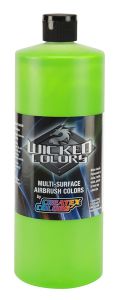 Createx Wicked Colors Pearl Lime Green, 32 oz.