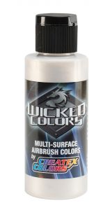 Createx Wicked Colors Metallic Platinum, 2 oz.