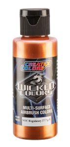 Createx Wicked Colors Metallic Copper, 2 oz.
