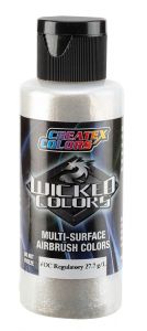 Createx Wicked Hot Rod Sparkle White, 2 oz.