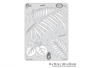 Artool  FX4 Fronds Freehand Airbrush Template by Craig Fraser