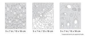 Artool  Spider Master Mini Series Set Freehand Airbrush Template by Craig Fraser