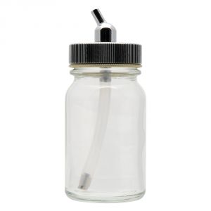 Glass Bottle with Metal Adaptor Cap (1.5 oz  / 44 ml)