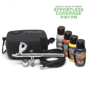 NEO for Iwata Gravity Feed Airbrushing Kit with NEO CN