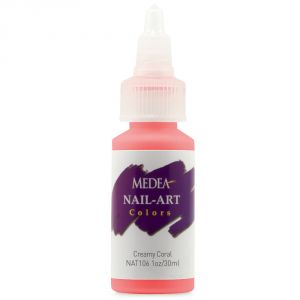 Medea Nail-Art Colors Creamy Coral 1 oz / 30 ml