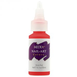 Medea Nail-Art Colors Brick Red 1 oz / 30 ml