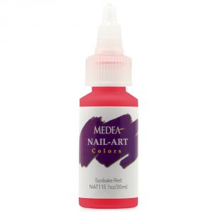 Medea Nail-Art Colors Sunbake Red 1 oz / 30 ml