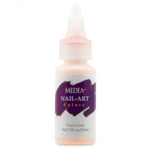 Medea Nail-Art Colors French Coral 1 oz / 30 ml