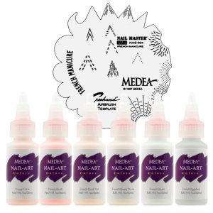 Medea Nail-Art Colors French Manicure Set 1