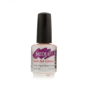 Medea Nail-Art Pink Opal Base Coat 0.50 oz / 15 ml