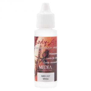 Medea Body-Art Airbrush Paint White 1 oz
