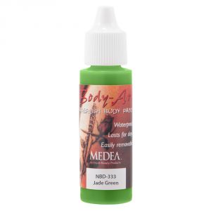 Medea Body-Art Airbrush Paint Jade Green 1 oz