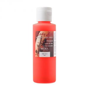 Medea Body-Art Airbrush Paint Red 4 oz