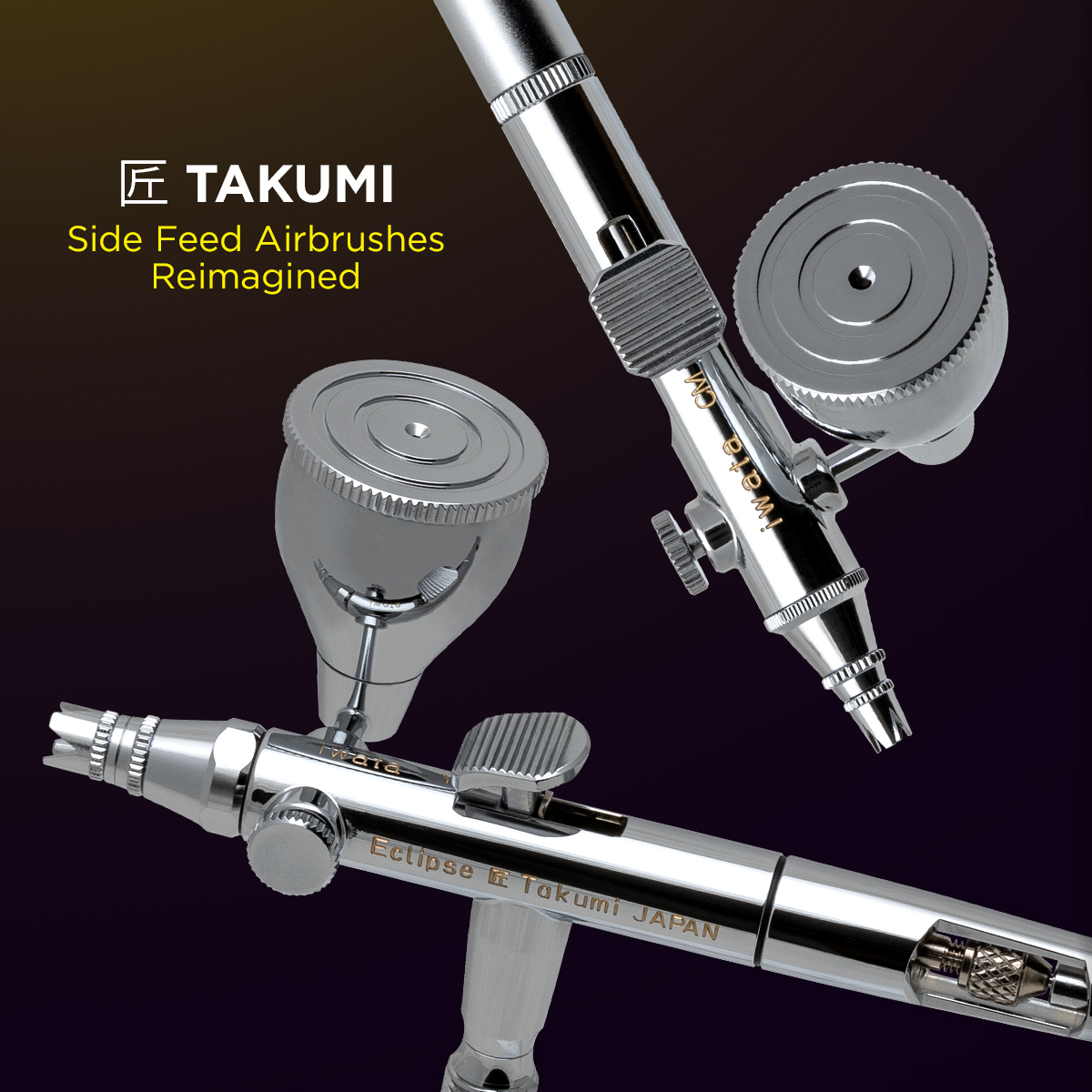 Takumi custom micron and eclipse airbrush