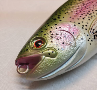 image of custom painted fishing lures